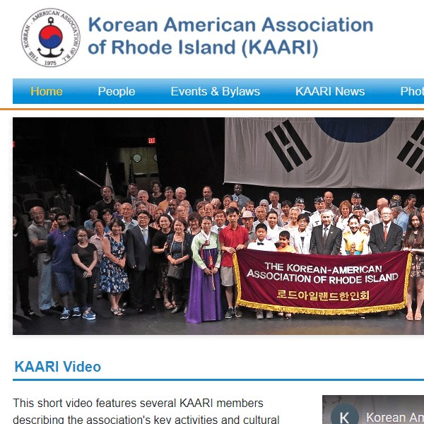 Korean Organization Near Me - Korean-American Association of Rhode Island
